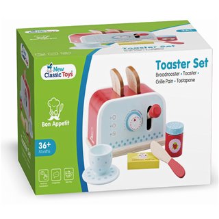 Toaster set - red